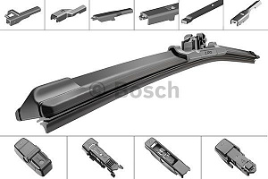 Комплект бескаркасных щеток Bosch Aerotwin (AP650U 650 mm/26D + AP500U 500 mm/20D)
